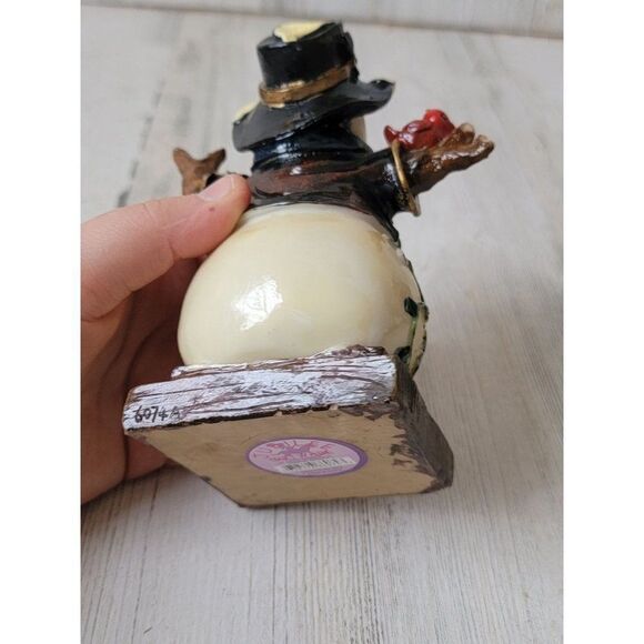 Jubilee Giftware Snowy joy snowman birdhouse xmas figure - Picture 7 of 8